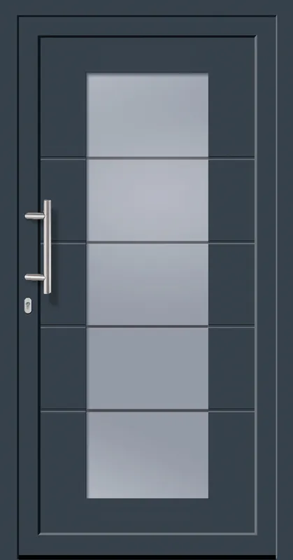 SecuDoor Power 11211P-2 Kunststoffhaustür Anthrazit Günstig