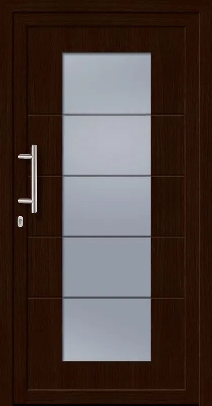 Heißes Angebot SecuDoor Exclusiv 11211E-2 Kunststoffhaustür Mooreiche