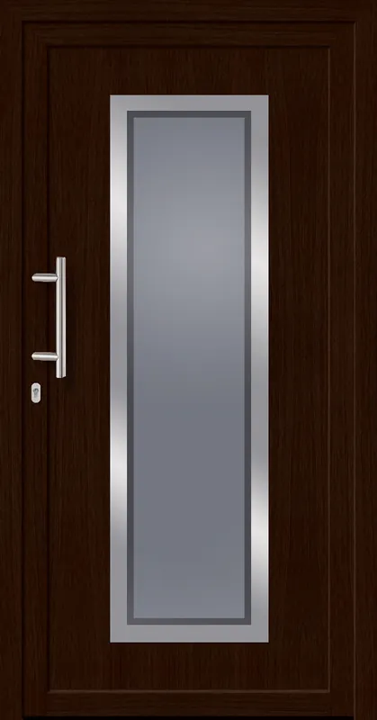 SecuDoor Power 11212P-3 Kunststoffhaustür Mooreiche Expressversand
