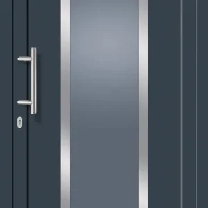 SecuDoor Power 11212P Kunststoffhaustür Anthrazit Neu Im Sortiment