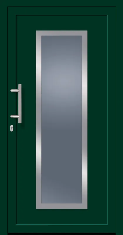 SecuDoor Exclusiv 11212E Kunststoffhaustür Dunkelgrün Sichere Zahlung