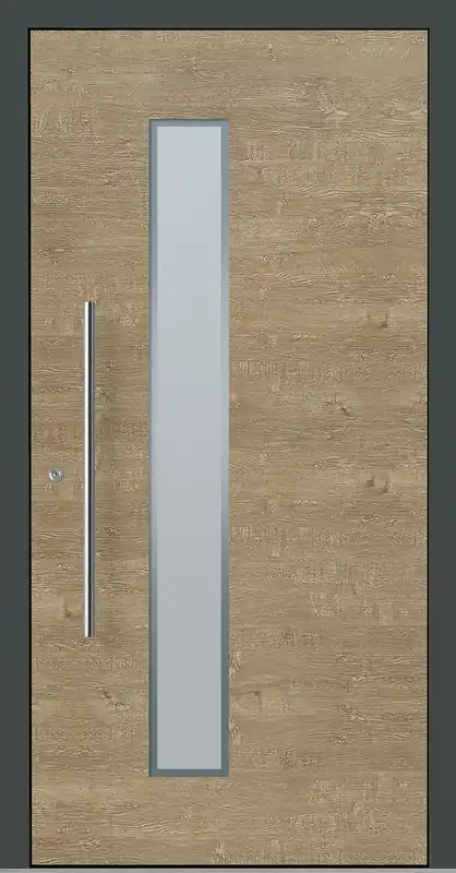 Aluminium-Haustür OptiDoor Design 30220D Top-Preis