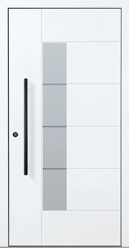 Aluminium-Haustür OptiDoor Blackline 30555D Billig