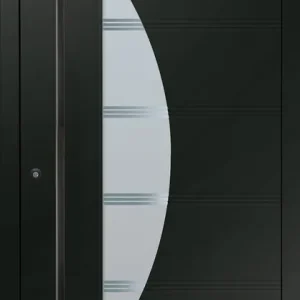 Aluminium-Haustür OptiDoor Blackline 30912D Markenprodukt