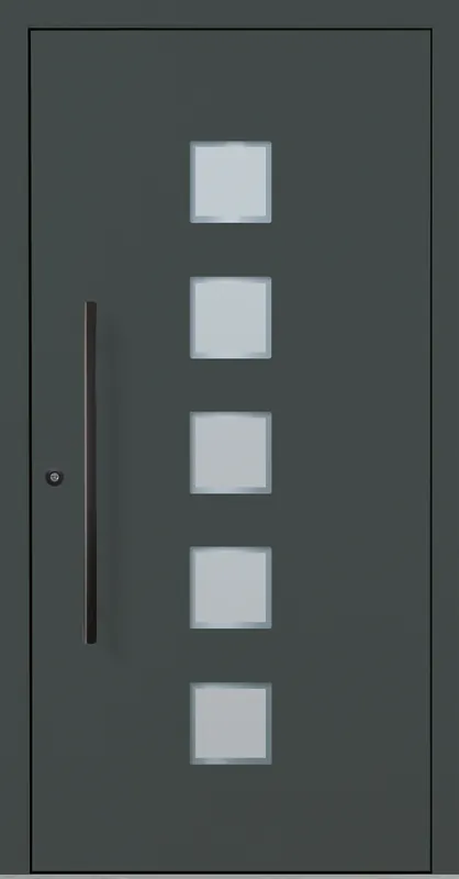 Highlight Aluminium-Haustür OptiDoor Blackline 30640D
