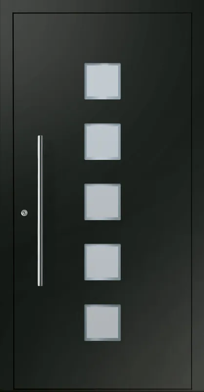 Aluminium-Haustür OptiDoor Design 30640D Neue Ware