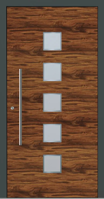 Super-Preis Aluminium-Haustür OptiDoor Design 30640D
