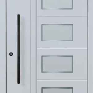 Aluminium-Haustür OptiDoor Blackline 30620D Preiswert