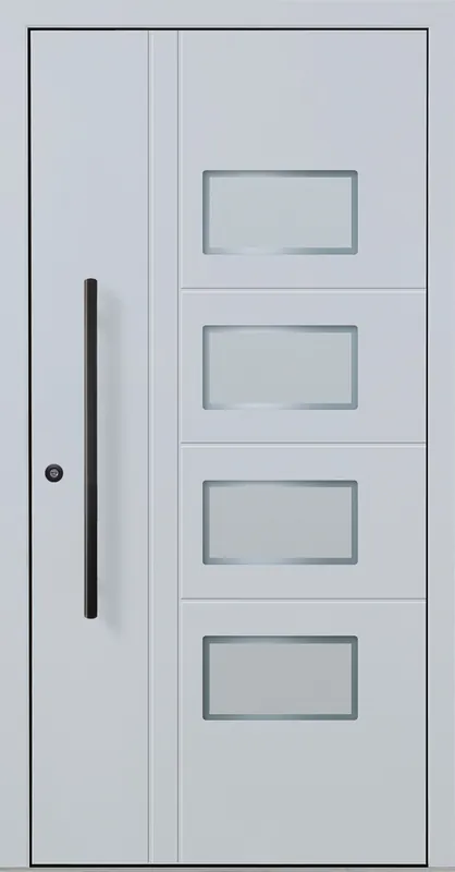 Aluminium-Haustür OptiDoor Blackline 30620D Preiswert