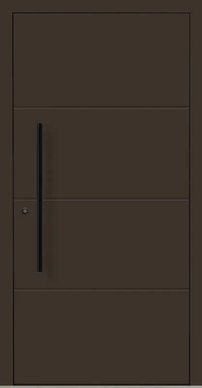 Aluminium-Haustür OptiDoor Blackline 30500D Preis Gesenkt