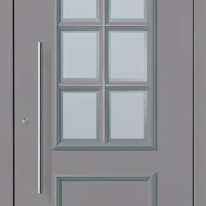 Zertifiziert Aluminium-Haustür OptiDoor Design 31120D