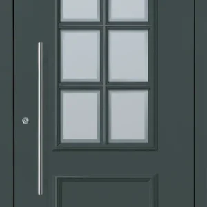 Aluminium-Haustür OptiDoor Design 31120D Zertifiziert