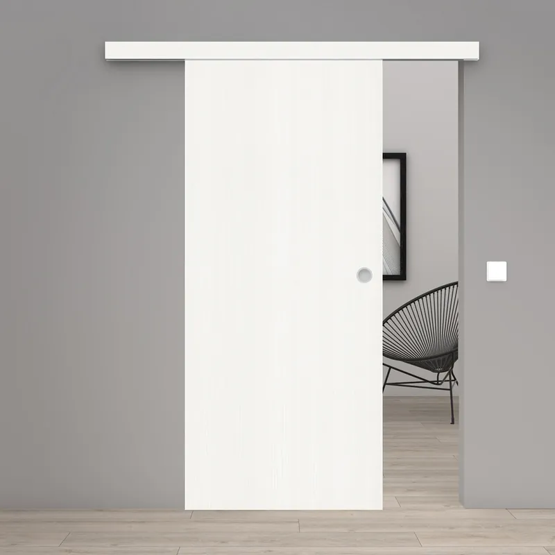 Schiebetür Laminato Accent Weiß CPL Expressversand