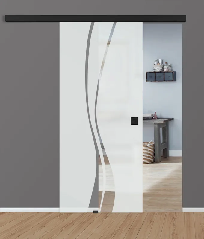 Must-Have Glas-Schiebetür Christallo Flow II Classic Slide