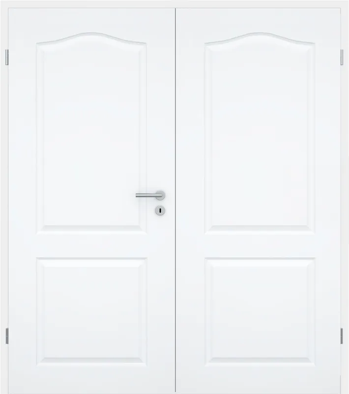 Doppelflügel-Stil-Innentür Blanco 2FS Weißlack Markenware
