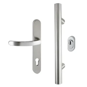 Neu Im Sortiment Stangengriff gerade Edelstahl 600 mm / Drücker Edelstahl