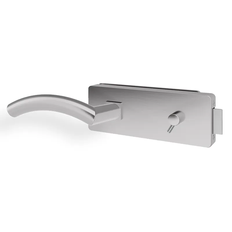 Knallerangebot Glastürgriff Eleganto 7GS Edelstahl inkl. Set Bänder
