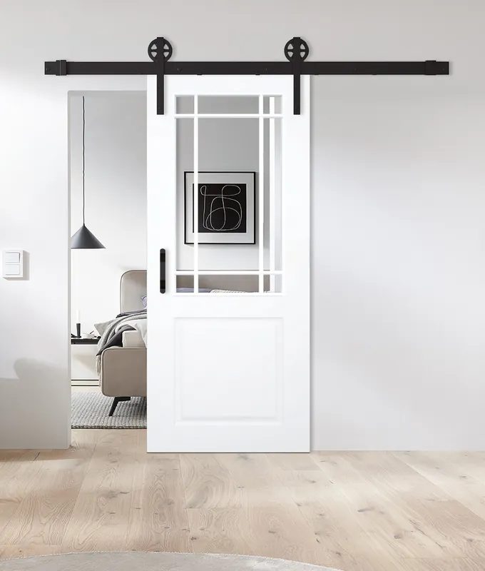 Beliebt Holz-Schiebetür Artico 9FS Barn Slide Weißlack neo