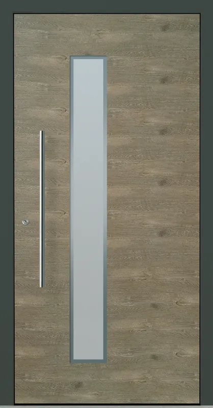 Aluminium-Haustür OptiDoor Design 30220D Neue Ware