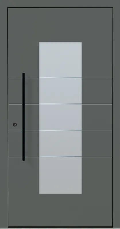 Aluminium-Haustür OptiDoor Blackline 30481D Top-Seller