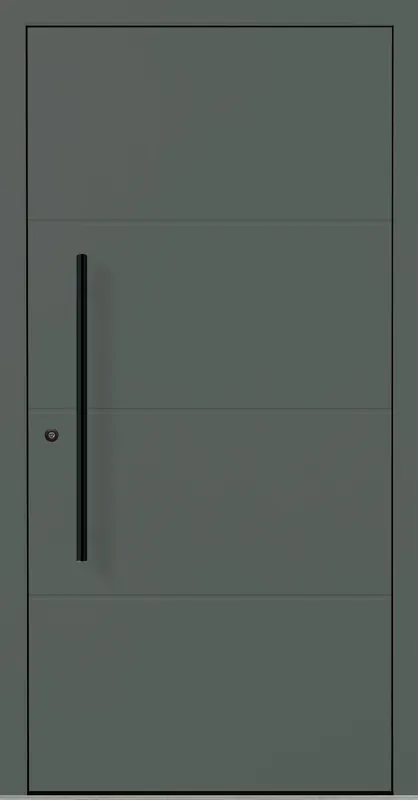 Aluminium-Haustür OptiDoor Blackline 30500D Schnäppchen