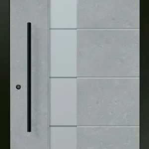 Aluminium-Haustür OptiDoor Blackline 30555D Preiswert