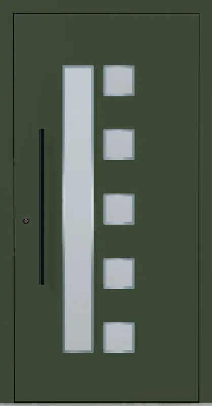 Knallerangebot Aluminium-Haustür OptiDoor Blackline 30600D