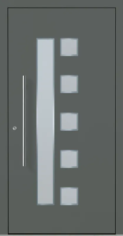 Aktuell Aluminium-Haustür OptiDoor Design 30600D