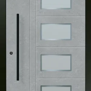 Aluminium-Haustür OptiDoor Blackline 30620D Kracherpreis