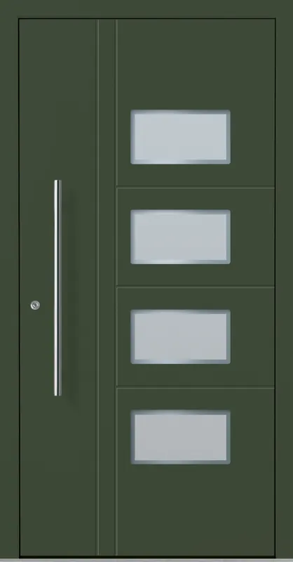 Aluminium-Haustür OptiDoor Design 30620D Billig
