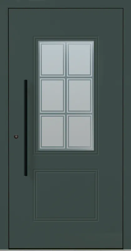 Neue Ware Aluminium-Haustür OptiDoor Blackline 32405D