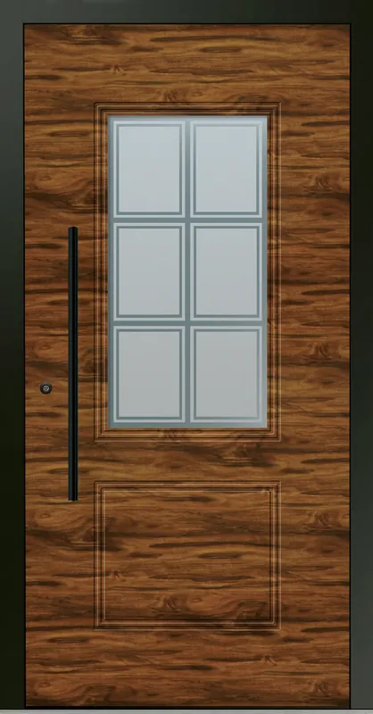 Aluminium-Haustür OptiDoor Blackline 32405D Wochenendangebot