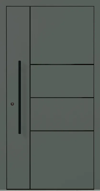 Aluminium-Haustür OptiDoor Blackline 32200D Highlight