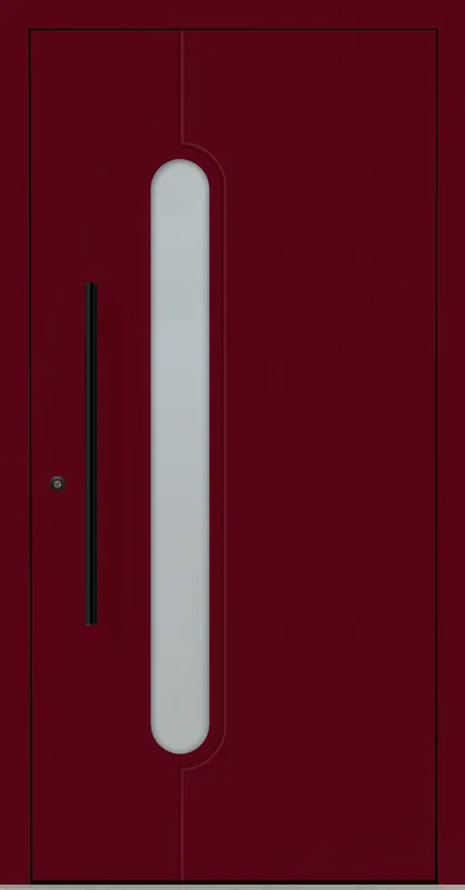 Neue Ware Aluminium-Haustür OptiDoor Blackline 32900D