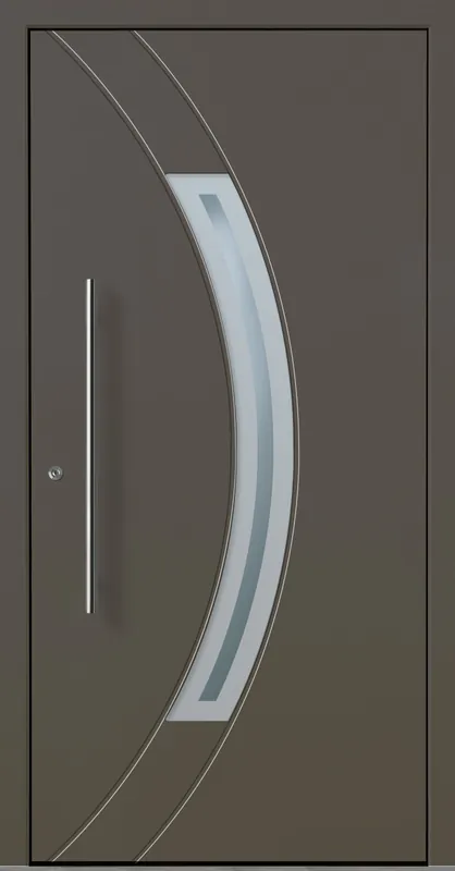 Neu Aluminium-Haustür OptiDoor Design 32110D