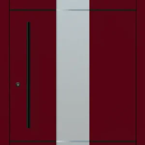 Aluminium-Haustür OptiDoor Blackline 32112D Preisreduziert