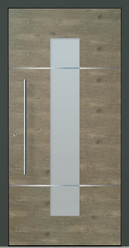 Aluminium-Haustür OptiDoor Design 32112D Schnäppchen