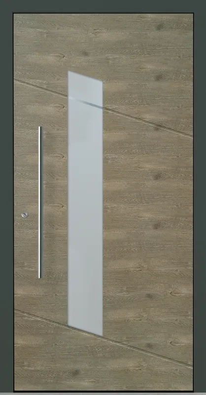 Highlight Aluminium-Haustür OptiDoor Design 32588D