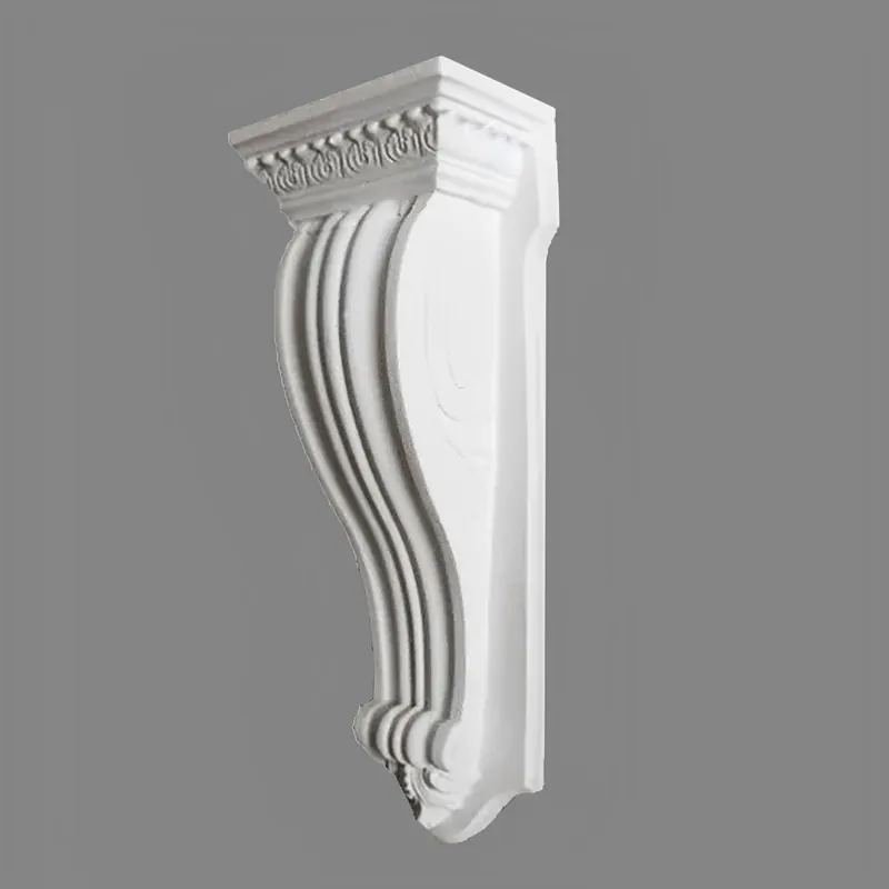 Direkt Vom Hersteller PROVISTON | Gipskonsole Granby | Echter Gipsstuck | 144 x 635 mm | Konsole aus Gipsstuck