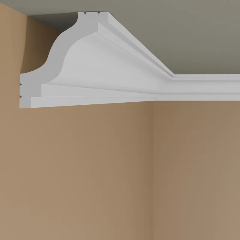 NMC Stuckleiste WT6 WALLSTYL Deckenleiste 40 x 40 x 2000 mm Polystyrol Weiß Begrenztes Angebot