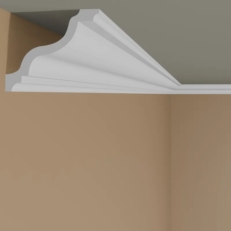 NMC Stuckleiste WT11 WALLSTYL Deckenleiste 130 x 105 x 2000 mm Polystyrol Weiß Direkt Vom Hersteller