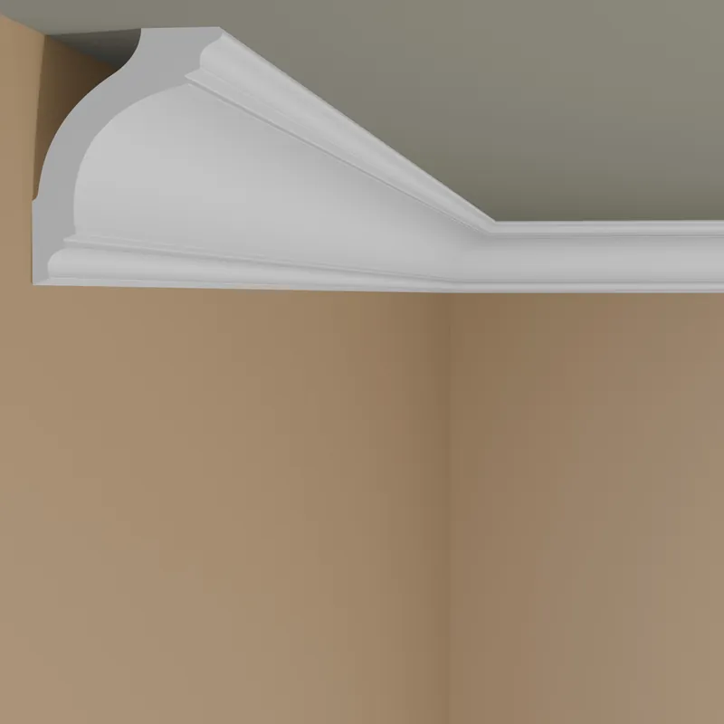 NMC Lichtleiste Z1220 ARSTYL Polyurethan 50 x 75 x 2000 mm Weiß Deckenleiste LED Leiste Zertifiziert