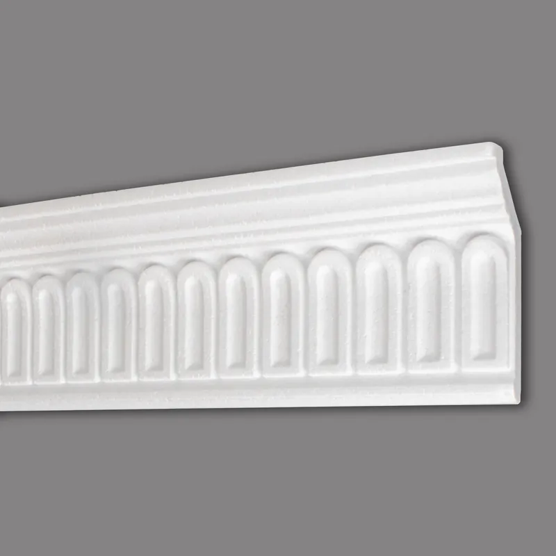 Bestpreis Marbet Stuckleiste "B-19" Styropor Deckenleiste 29 x 75 x 2000 mm Polystyrol Leiste Weiß