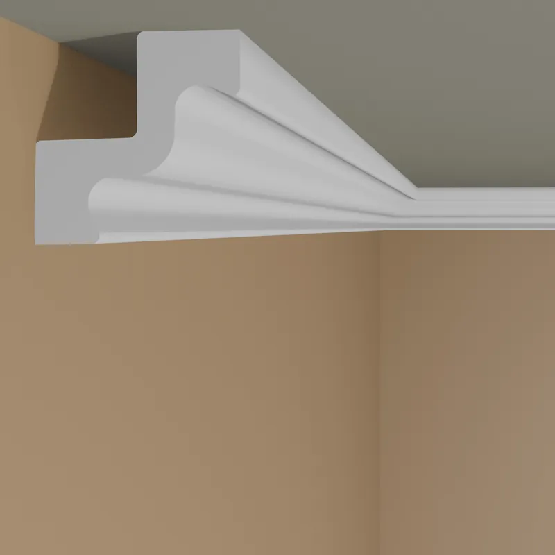 Jetzt Bestellen NMC Deckenleiste ST2 NOMASTYL 50 x 50 x 2000 mm Polystyrol weiß Stuckleiste