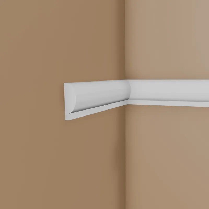 Garantierte Lieferung NMC Wandleiste SP1 ARSTYL Polyurethan 9 x 28 x 2000 mm Weiß Zierleiste Stuckleiste