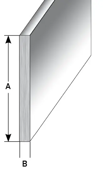 Auer Bau- & Montageprofile Sockelleiste Breite 40 - 100 mm Flachprofil Edelstahl Neue Kollektion