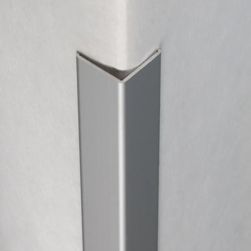 Auer Bau- & Montageprofile Requena Breite 20 - 25 mm Eckschutzwinkel Aluminium Garantierte Lieferung