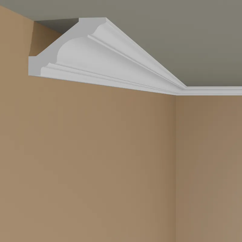 Neu Im Sortiment Elite Decor Stuckleiste P822| Polyurethan 50 x 48 x 2000 mm Styropor Deckenleiste Weiß