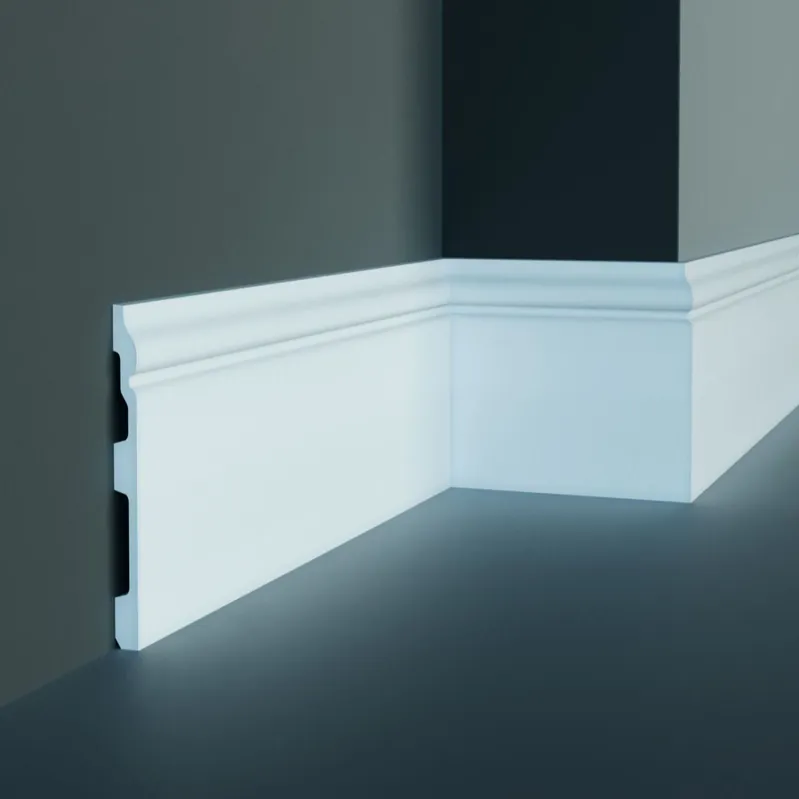 Markenware Elite Decor | Innenwinkel "CR941" | Polyurethan | 15 x 120 x 200 mm | Weiß | Stuckleisten Winkel