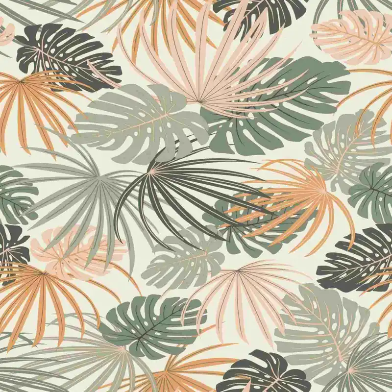 Geprüft Rasch | Salsa | 461060 | Vliestapete | Botanisch | 0.53 x 10.05 m | Grün